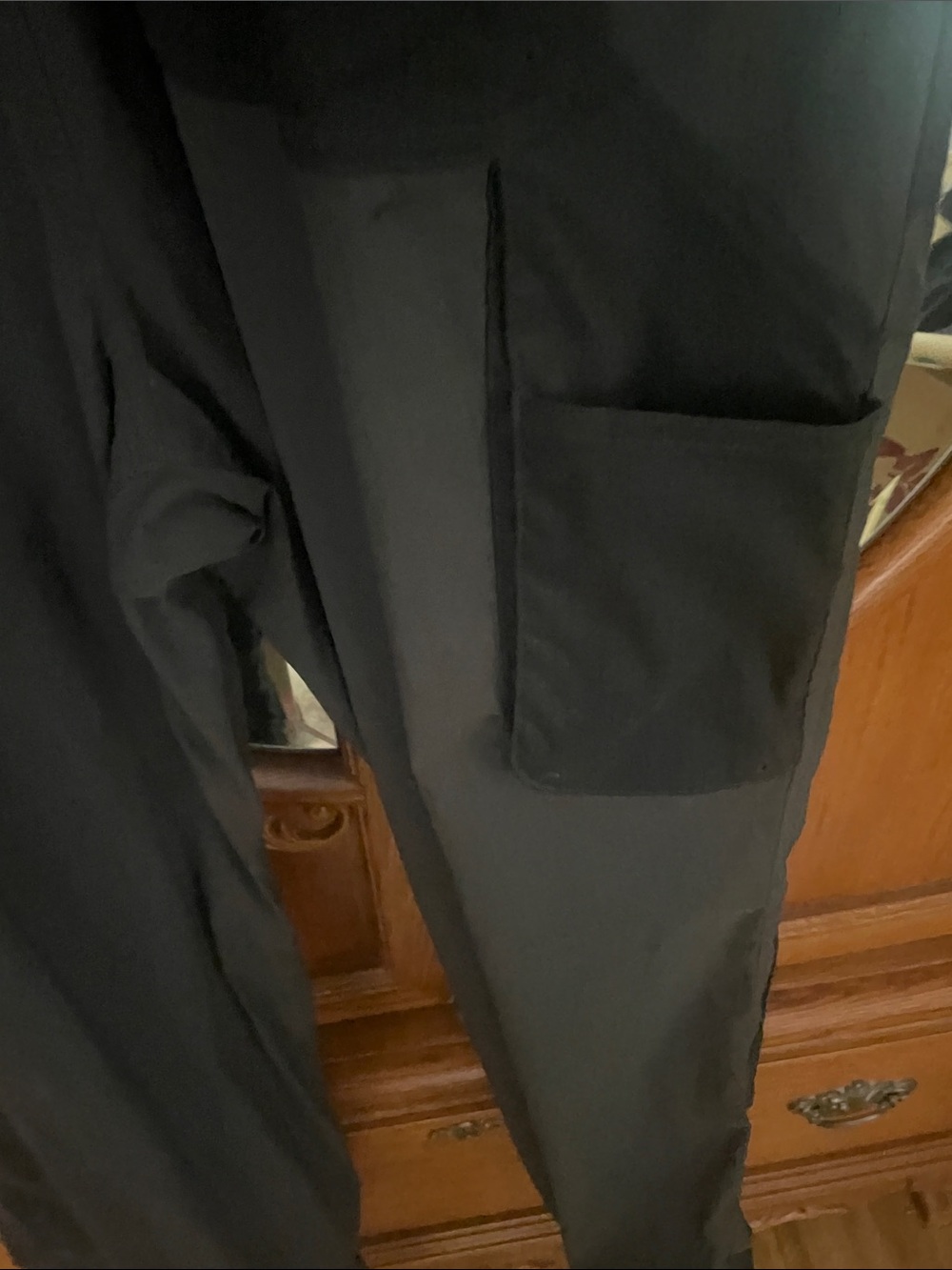 Duluth Trading Co Navy Utility Jumpsuit Overalls - Women size L - Picture 11 of 12